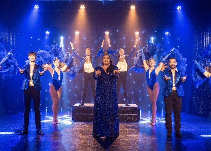 Artistes de la revue Coup d'Éclat au cabaret Le Bongo